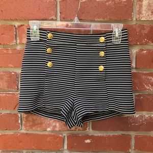 Forever 21 Striped Shorts